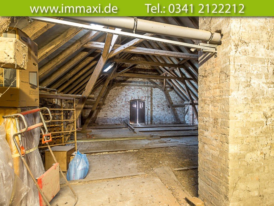 Dachboden-Stall Reiheneckhaus Markkleeberg