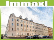 Hausansicht-Elli-Voigt-Stra�e-8 LEIPZIG-M�CKERN + 3 RAUM WOHNUNG MIT EINBAUK�CHE + 3.OG + AB SOFORT FREI