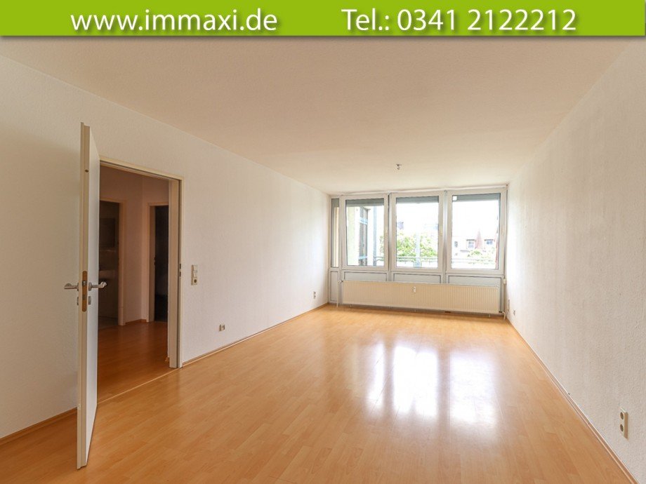 Wohnzimmer Dachgeschosswohnung Leipzig