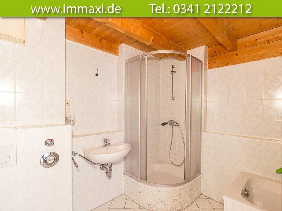 Badezimmer Maisonettewohnung Leipzig
