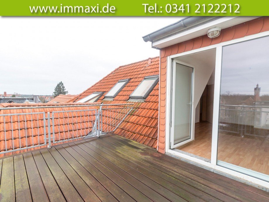 Dachterrasse-mit-Weitblick-�ber-Markkleeberg-(2) Dachgeschosswohnung Markkleeberg