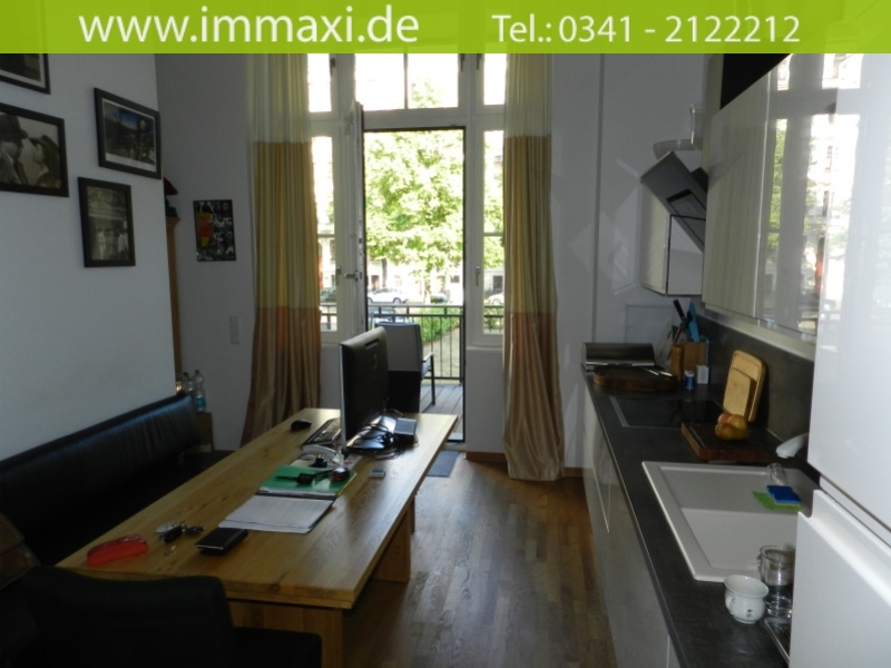 K�che Erdgeschosswohnung Leipzig