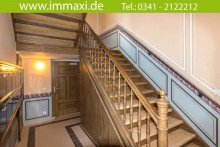 Treppenhaus (3) GOHLIS S�D + 2 ZIMMER ERSTBEZUG + BALKON + PARKETT