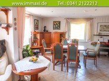 Wohnzimmer (2) RACKWITZ + EINFAMILIENHAUS ZUM KAUF + RUHIGE WOHNLAGE + 4 ZIMMER