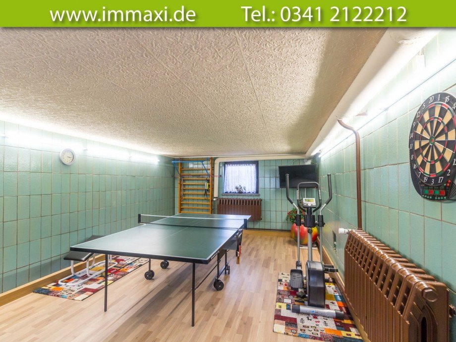 Sportraum im Untergeschoss Einfamilienhaus Delitzsch