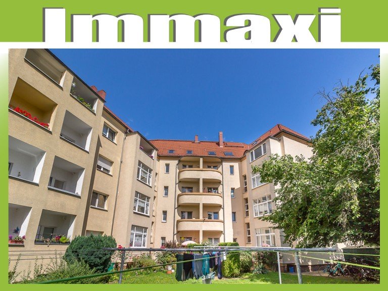 Hausansicht-R�ckseite-Anhalter-Stra�e-24 Leipzig - Eutritzsch Etagenwohnung ERSTBEZUG NACH SANIERUNG + EUTRITZSCH + 3 RAUM MIT LOGGIA + AB SOFORT