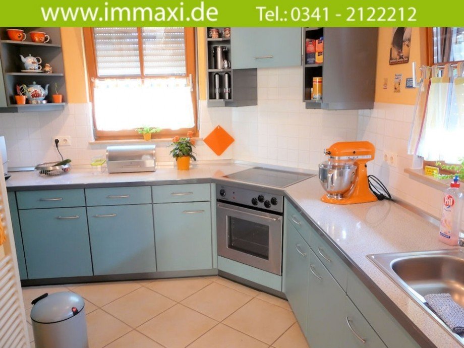 K�che mit Einbauk�che Einfamilienhaus Schkeuditz