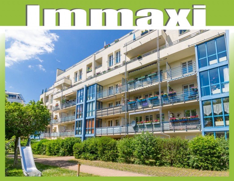 Hausansicht Eigentumswohnung Leipzig Zentrum Ost Leipzig - Zentrum-Ost Etagenwohnung ZENTRUM OST + 2 RAUM WOHNUNG ZUM KAUF + EIGENNUTZER + BALKON + GARAGE