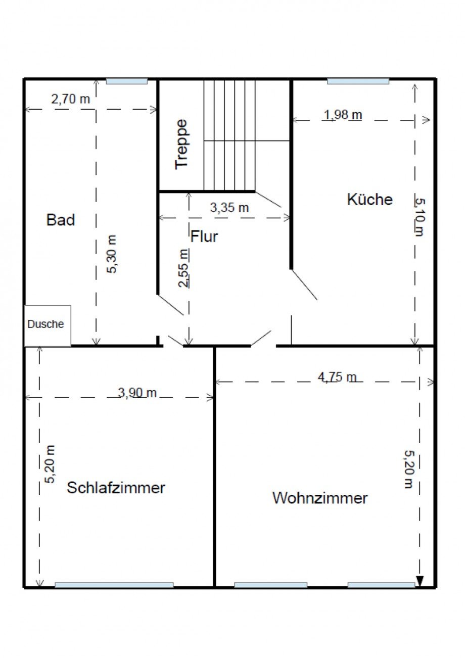 Grundriss-OG Haus Colditz