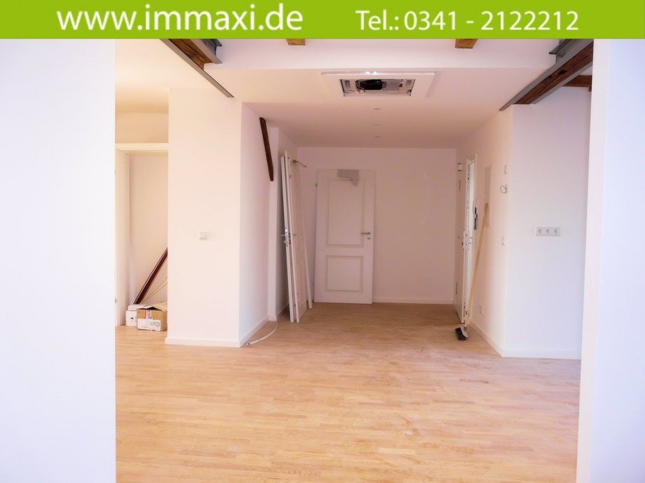Diele (1) Dachgeschosswohnung Leipzig