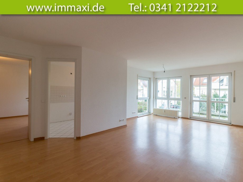Beispiel zur Ausstattung (Foto aus der EG Wohnung) Wohnzimmer Etagenwohnung Markkleeberg