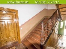 Treppenhaus-Eingangsbereich-(2) LEUTZSCH + 3 RAUM WOHNUNG + BALKON + VERMIETET + SANIERT 2008