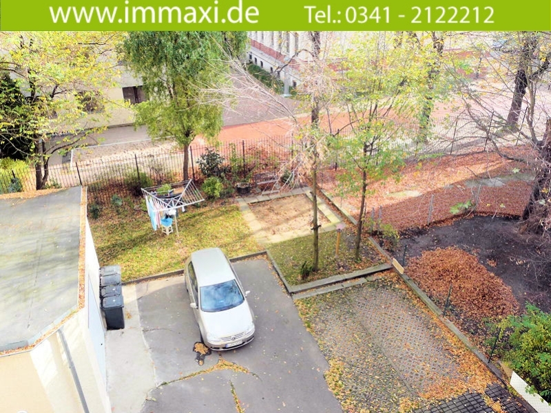 Innenhof Etagenwohnung Leipzig