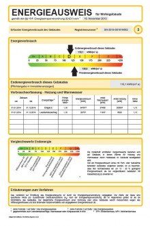 Energie LEIPZIG-M�CKERN + 3 RAUM WOHNUNG MIT EINBAUK�CHE + 3.OG + AB SOFORT FREI