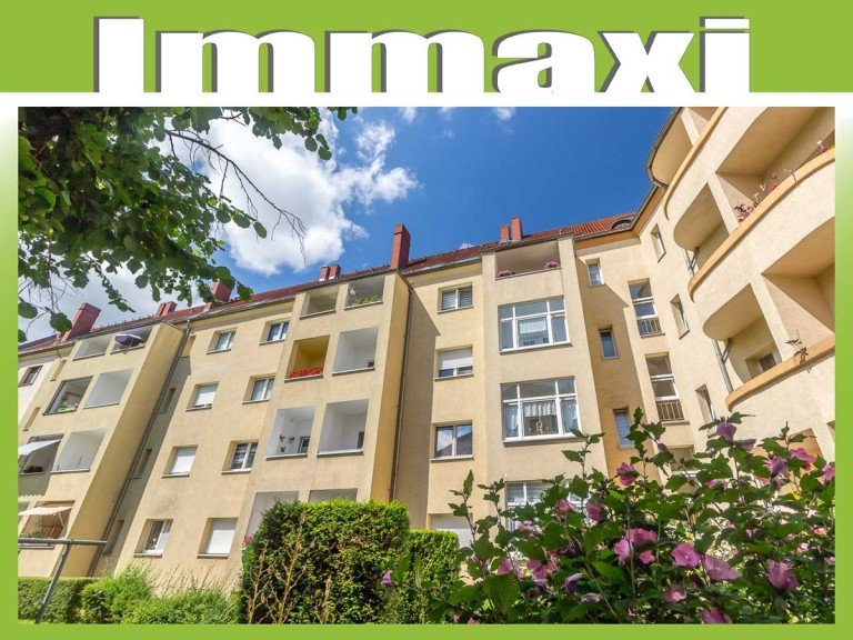 Hausansicht Anhalter Stra�e 20 R�ckseite Leipzig - Eutritzsch Dachgeschosswohnung EUTRITZSCH + 2 RAUM DACHGESCHOSS WOHNUNG + FREI AB 01.08.2026