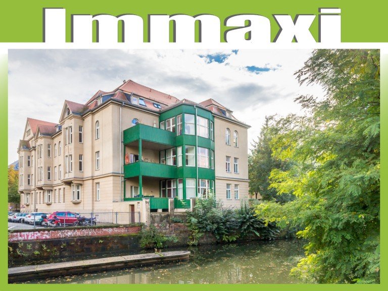 Eigentumswohnung-Bachviertel-Leipzig Leipzig - Zentrum-West Etagenwohnung BACHVIERTEL + 3 RAUM DACHGESCHOSS WOHNUNG + WASSERBLICK + VERMIETET