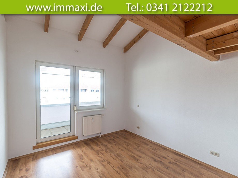 Schlafzimmer Maisonettewohnung Leipzig