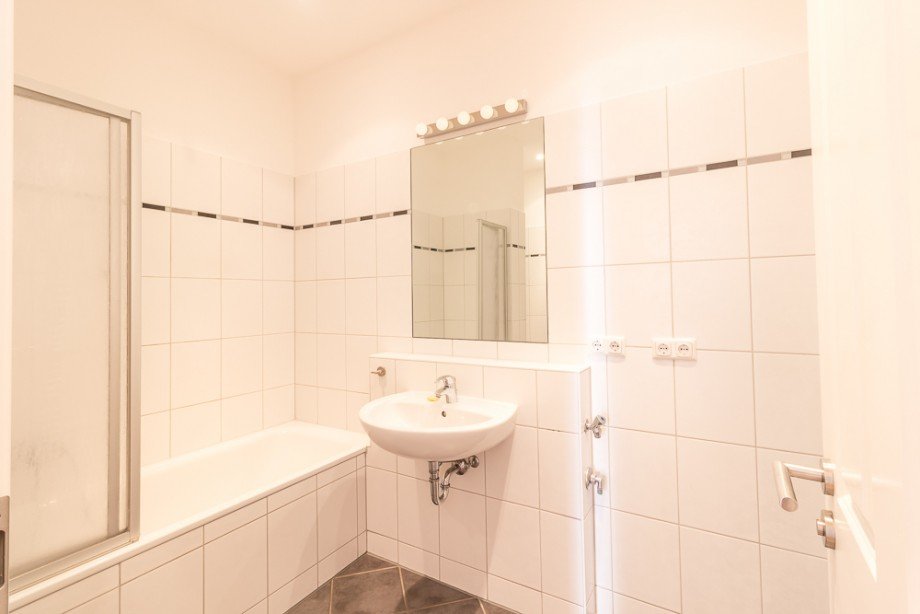 Badezimmer Beispiel Referenzobjekt Erdgeschosswohnung Leipzig