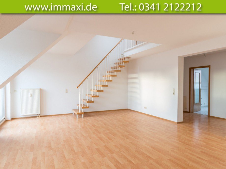 Wohnbereich Dachgeschosswohnung Leipzig