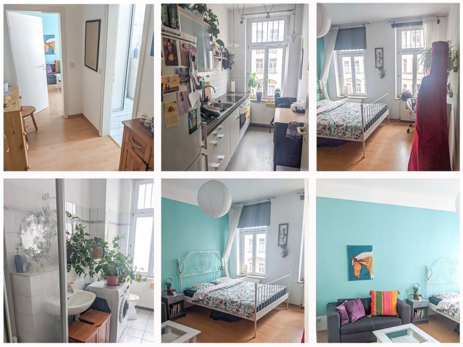 Innenansichten Etagenwohnung Leipzig