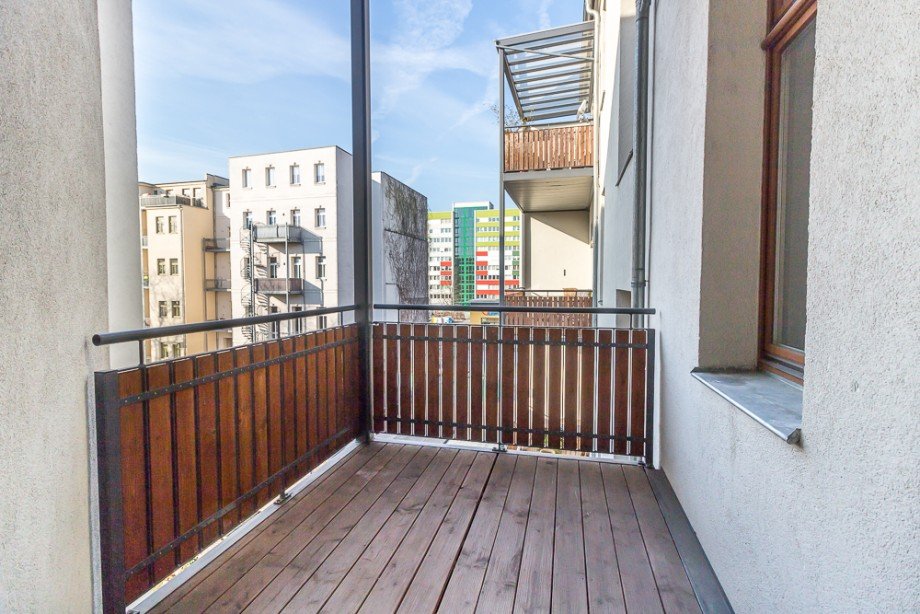 Balkon Etagenwohnung Leipzig