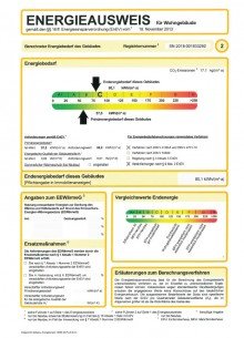 Energieausweis ERSTBEZUG NACH SANIERUNG + EUTRITZSCH + 3 RAUM MIT LOGGIA + AB SOFORT